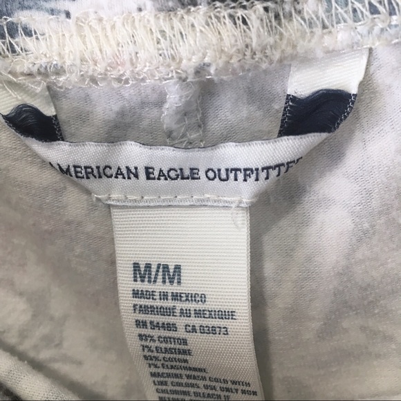 American Eagle Floral Print Stretchy Leggings - Picture 6 of 7